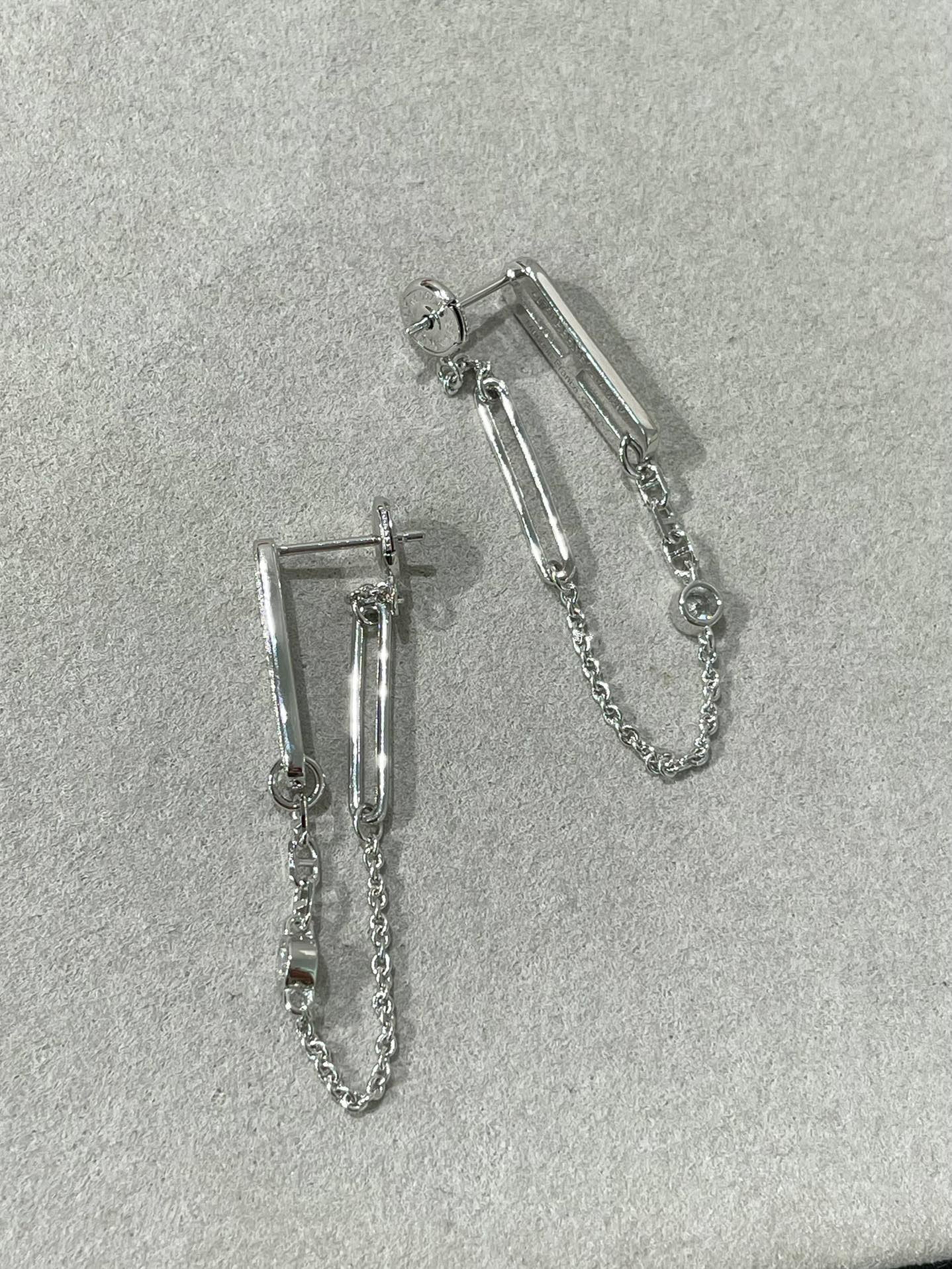 ¡®Lumi¡¯CHAINE CHAOS DIAMOND DROP EARRINGS