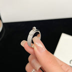 LumiKELLY SILBER-DIAMANTRING