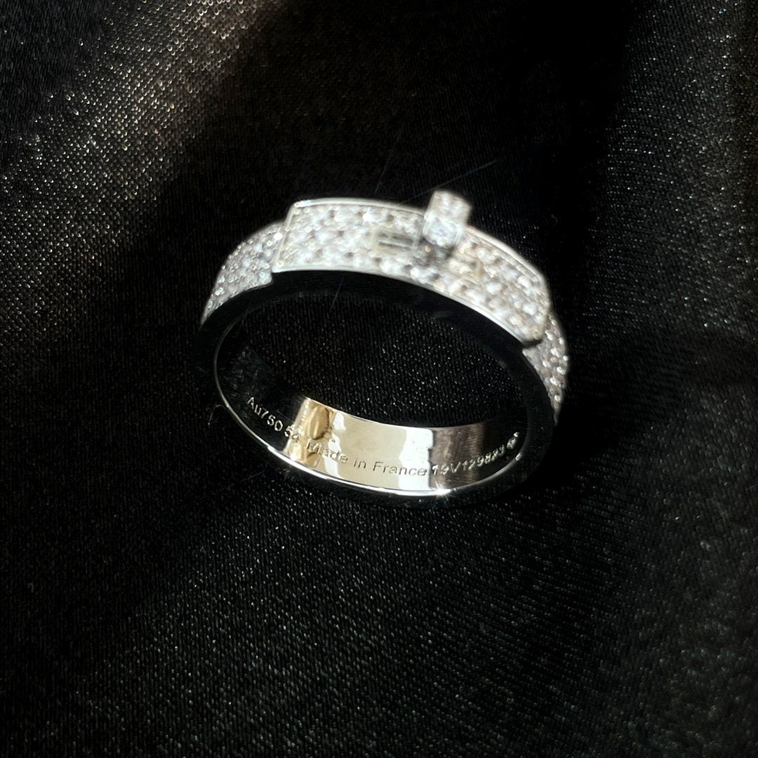 LumiKELLY SILBER-DIAMANTRING