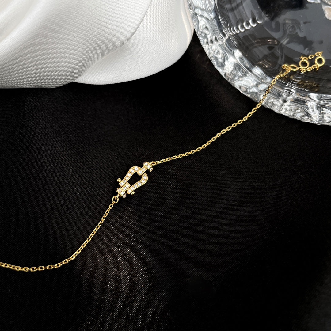 ¡®Lumi¡¯FORCE 10 FULL DIAMOND BUCKLE CHAIN LINK MINI MODEL