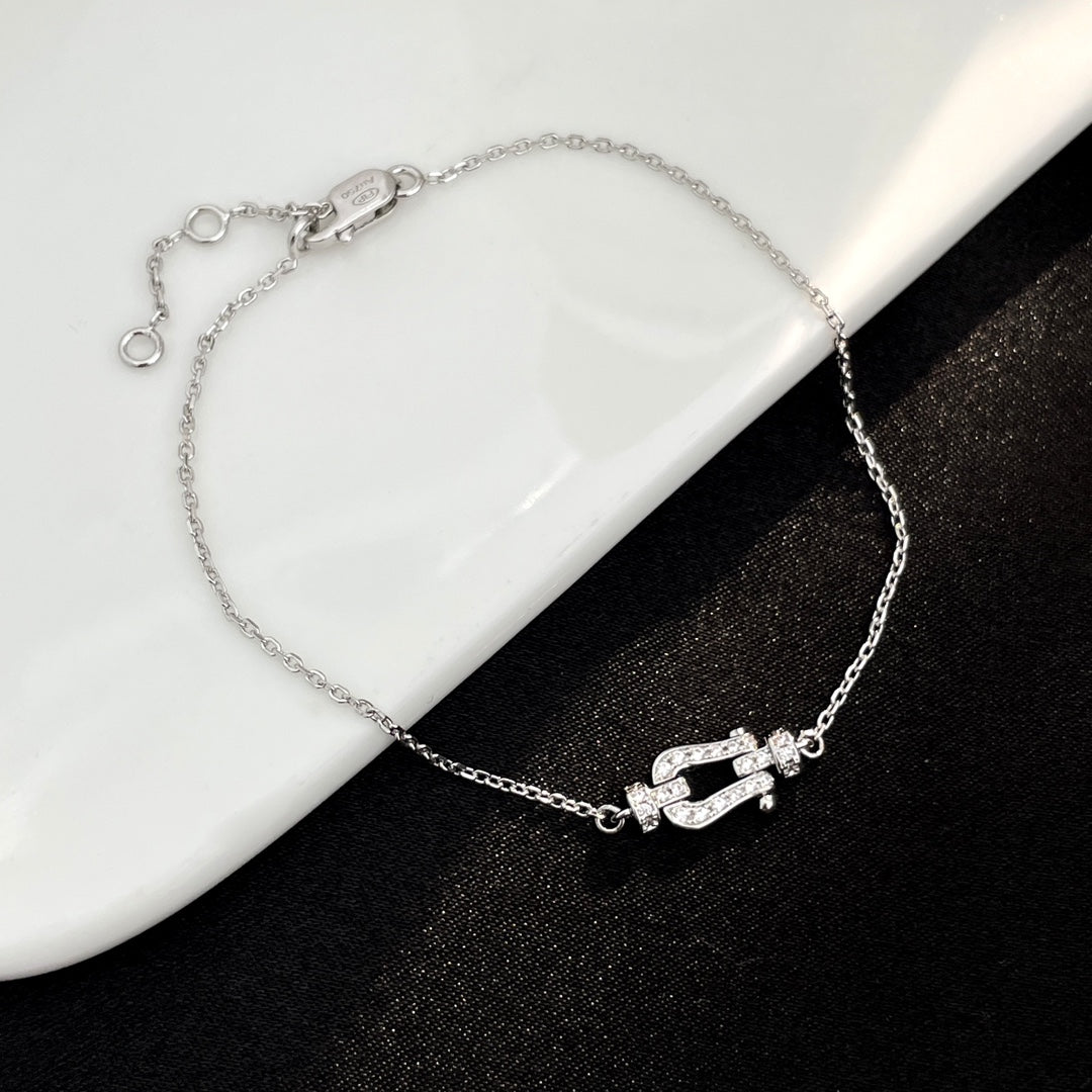 ¡®Lumi¡¯FORCE 10 FULL DIAMOND BUCKLE CHAIN LINK MINI MODEL