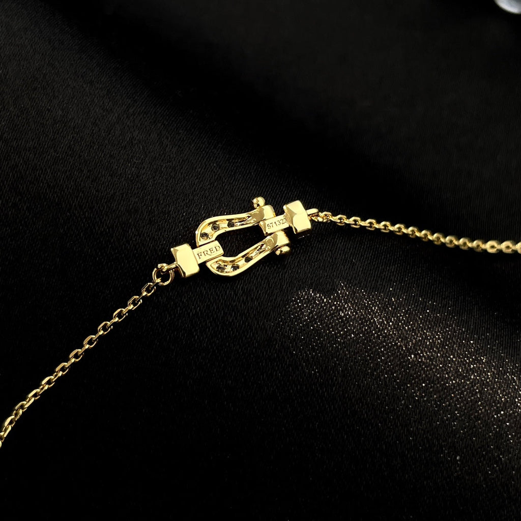 ¡®Lumi¡¯FORCE 10 FULL DIAMOND BUCKLE CHAIN LINK MINI MODEL