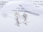 ¡®Lumi¡¯VIDYLLE SILVER DIAMOND MINI DROP EARRINGS