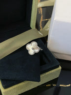Lumi® CLOVER SILBERRING