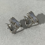 Lumi® CLOVER CHALCEDONY SILBER-OHRSTÖSSE