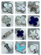 ¡®Lumi¡¯LUCKY CLOVER SILVER 11 MOTIF NECKLACE