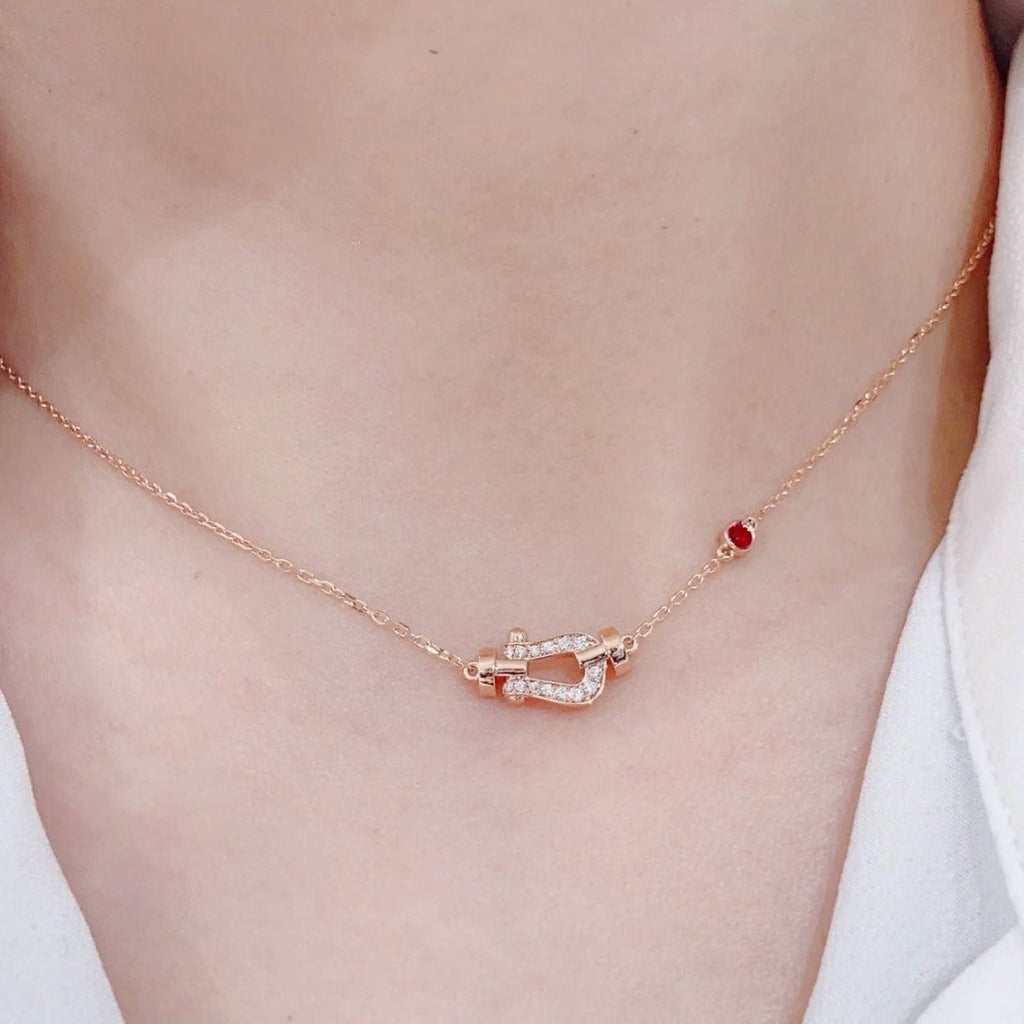 ¡®Lumi¡¯FORCE 10 DIAMOND PINK GOLD NECKLACE