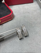 ¡®Lumi¡¯LOVE 5.5MM DIAMOND PAVED EARRINGS