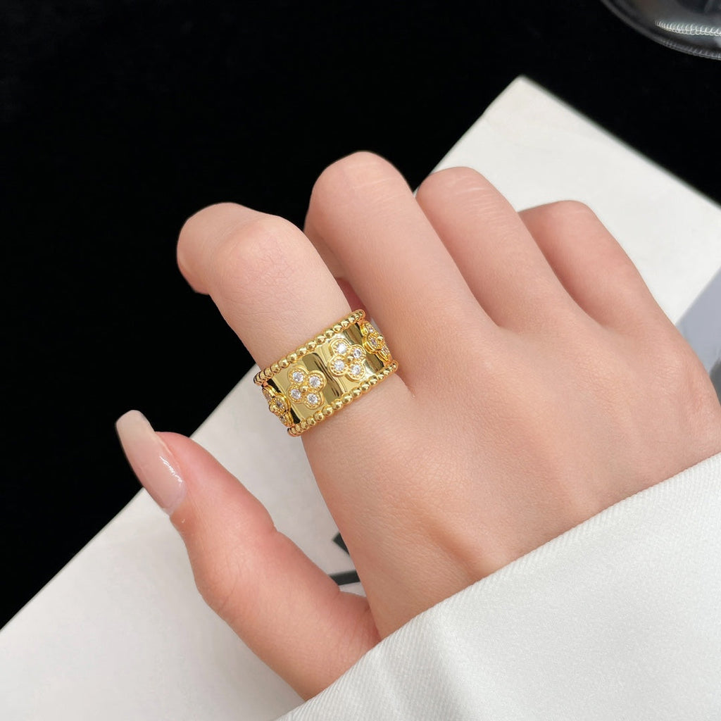 Lumi® Perlee Diamantring, groß 