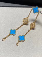 [Lumi] Neue Armbandkollektion „Clover 5 Motif Blue Agate“