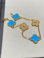 [Lumi] Neue Armbandkollektion „Clover 5 Motif Blue Agate“