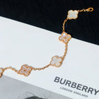 [Lumi]New CLOVER WHITE PEARL MOP 5 MOTIF BRACELET COLLECTION