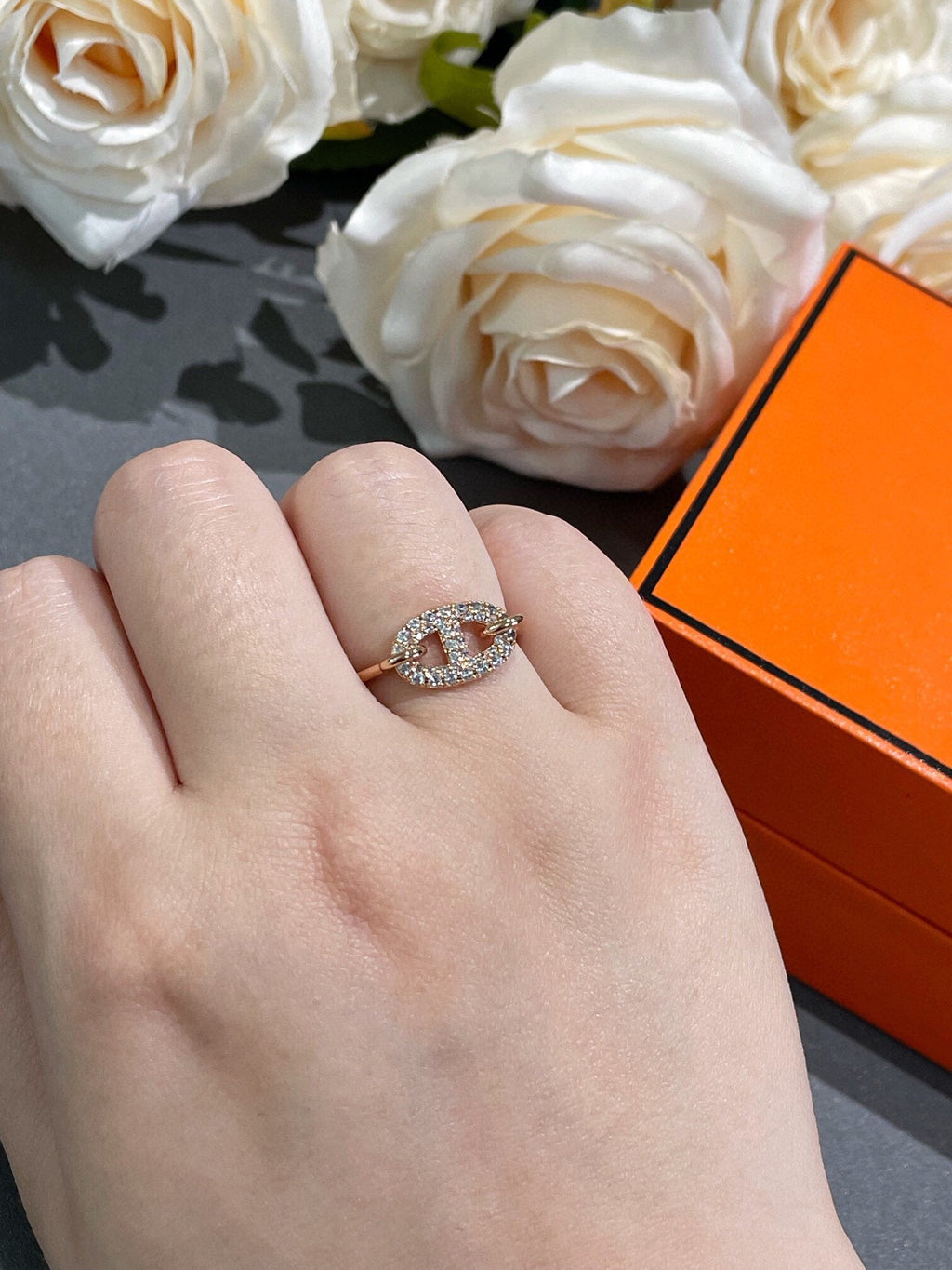 ¡®Lumi¡¯RONDE KLEINER DIAMANTRING