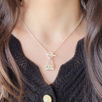 ¡®Lumi¡¯CONSTANCE PEDANT SILVER NECKLACE