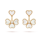 Lumi® CLOVER SWEET WHITE MOP OHRRINGE