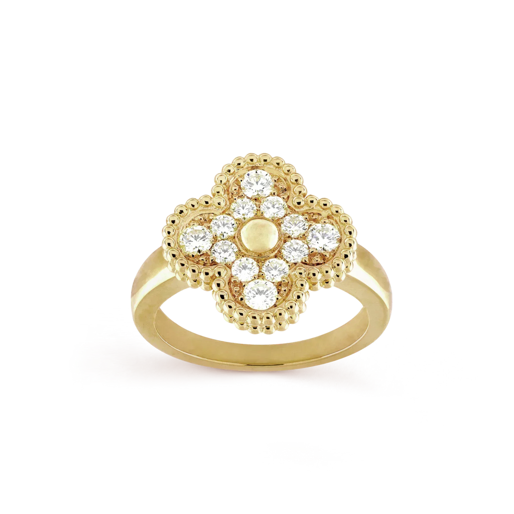 ¡®Lumi¡¯CLOVER DIAMOND RING
