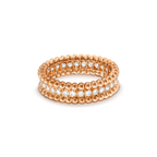Lumi® PERLEE DIAMANT-ROSÉGOLD-RING