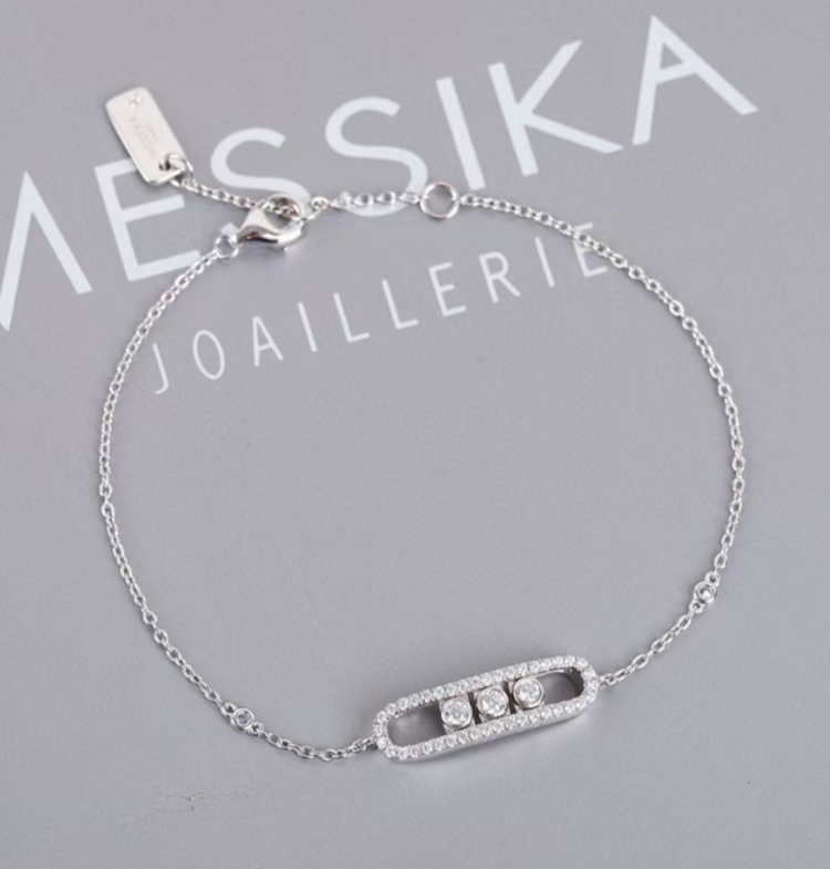 [Lumi Jewelry]2026 BRAND-NEW FROSTED BRACELET WITH DIAMONDS