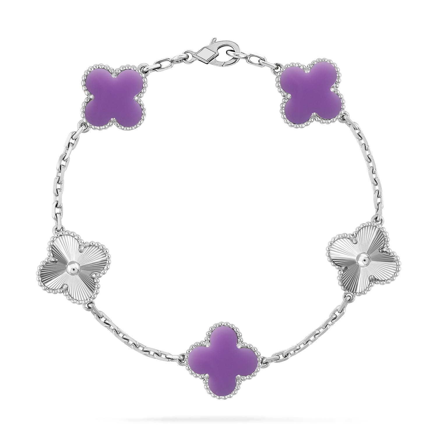[Lumi] Neue Armbandkollektion „Clover 5 Motiv Hellviolett“