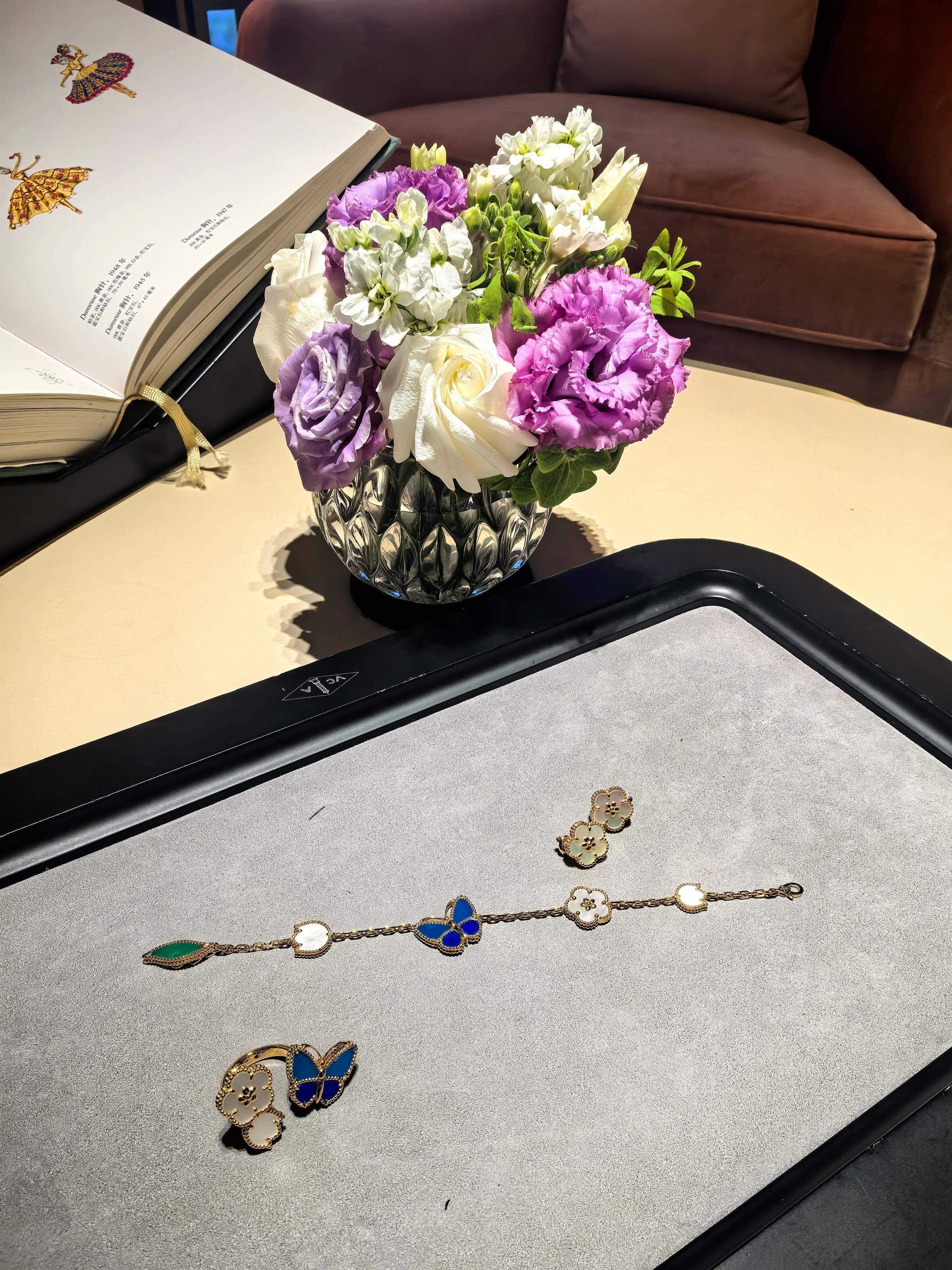 [Lumi]2026 NEW SPRING LUCKY 5 MOTIF BRACELET