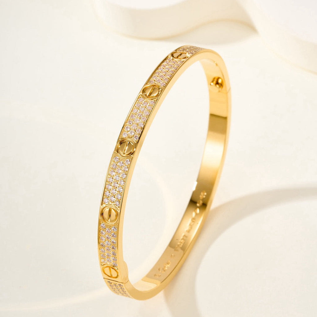 ¡®Imperial¡¯LOVE BRACELET 4.8MM DIAMOND-PAVED