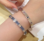 [Imperial] 26 NEW EXCLUSIVE LOVE BRACELETS 6.1MM DIAMOND-PAVED 10 BIG DIAMONDS