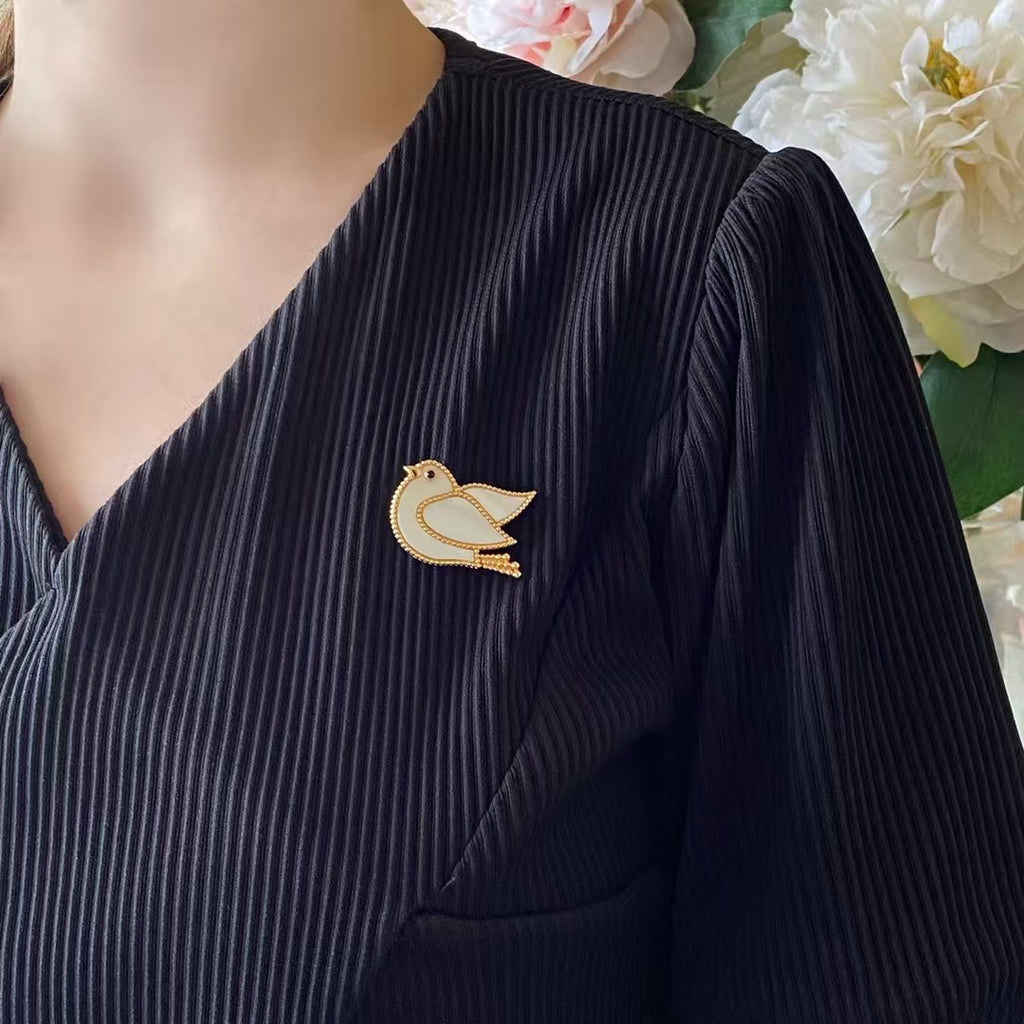 [Lumi Jewelry]2026 NEW Spring/Summer Animal Party Brooch pigeon