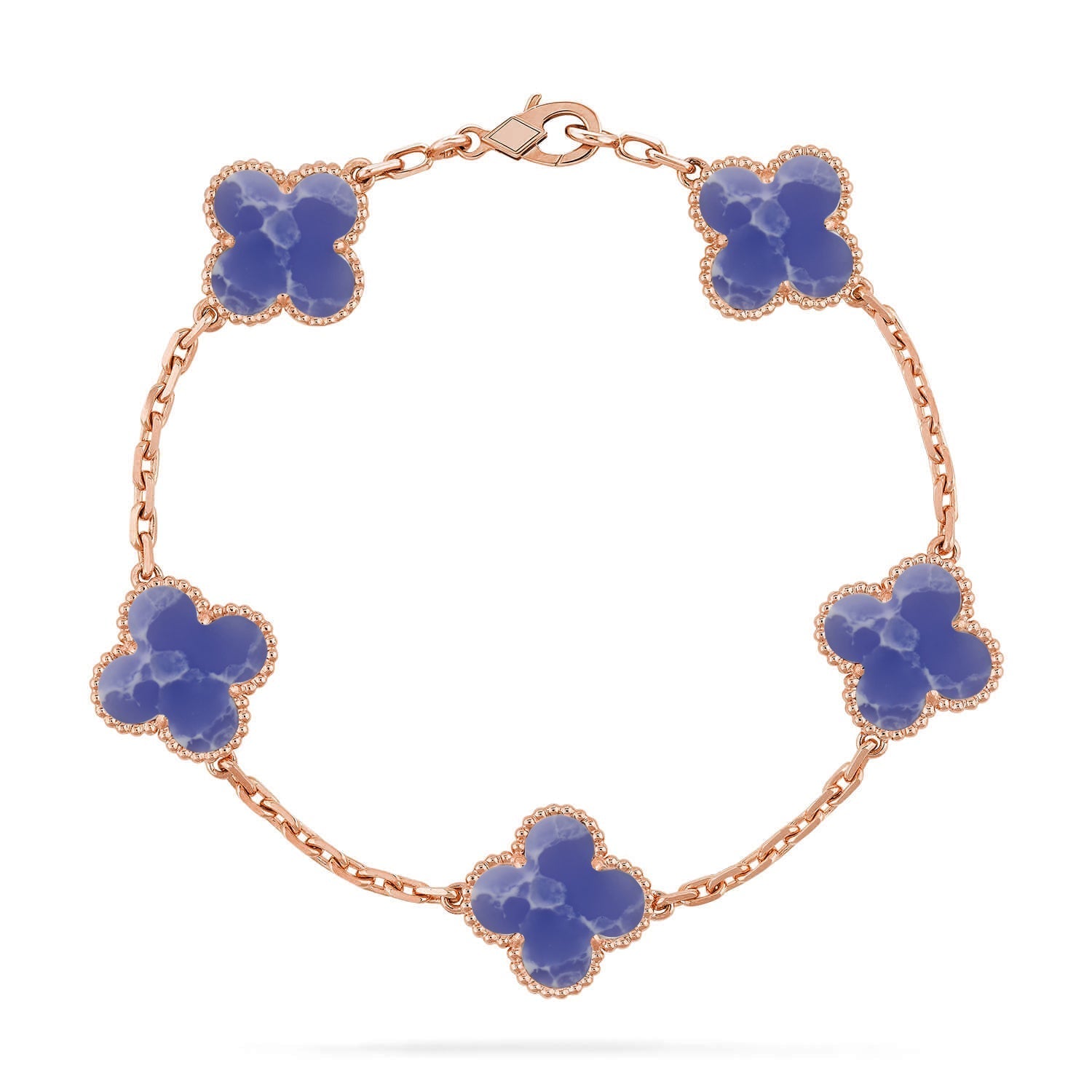 [Lumi]New CLOVER 5 MOTIF BLUE VEINS BRACELET COLLECTION