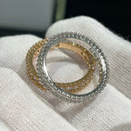 Lumi® PERLEE DIAMANT-ROSÉGOLD-RING