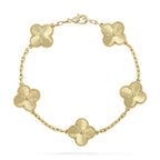[Lumi]New  CLOVER 5 MOTIF LASER BRACELET COLLECTION