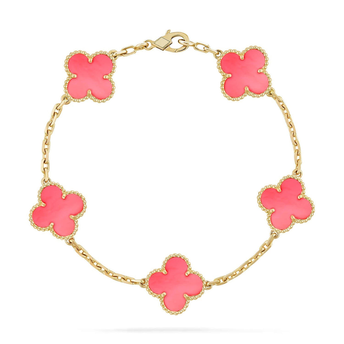 [Lumi] Neue CLOVER 5 MOTIFS PINK MOP ARMBANDKOLLEKTION