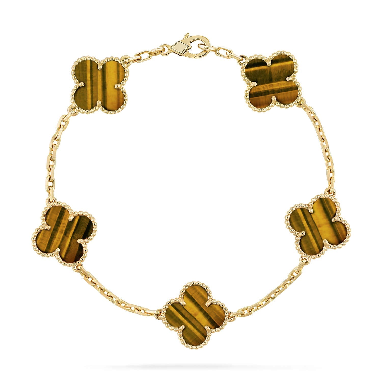 [Lumi] Neue CLOVER 5 MOTIFS TIGER EYE ARMBAND-KOLLEKTION