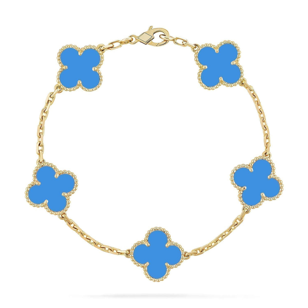 [Lumi] Neue Armbandkollektion „Clover 5 Motif Blue Agate“