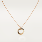 ¡®Lumi¡¯TRINITY NECKLACE GOLD  DIAMONDS