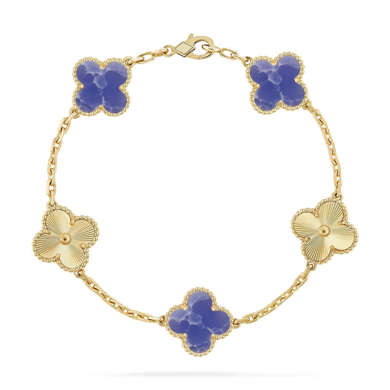 [Lumi]New CLOVER 5 MOTIF BLUE VEINS BRACELET COLLECTION