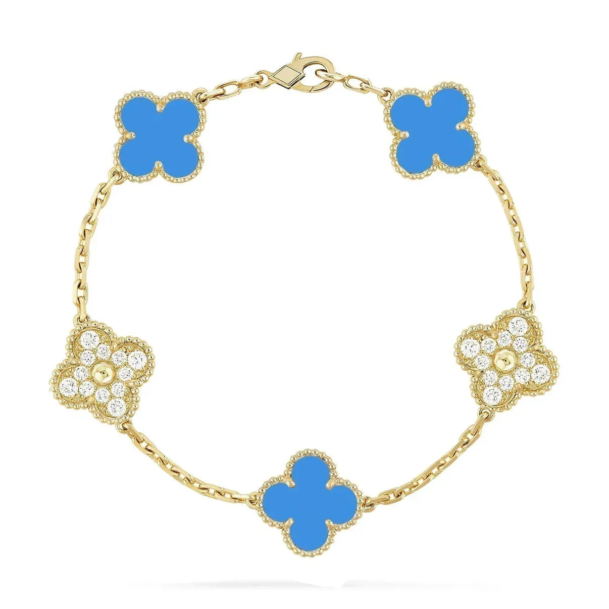 [Lumi] Neue Armbandkollektion „Clover 5 Motif Blue Agate“