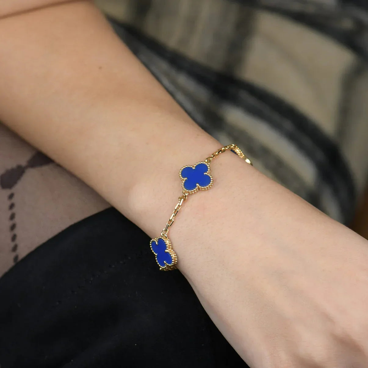 [Lumi] Neue Armbandkollektion „Clover 5 Motif Blue Agate“