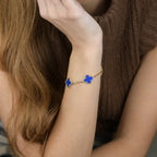 [Lumi] Neue Armbandkollektion „Clover 5 Motif Blue Agate“