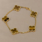 [Lumi] Neue CLOVER 5 MOTIFS TIGER EYE ARMBAND-KOLLEKTION