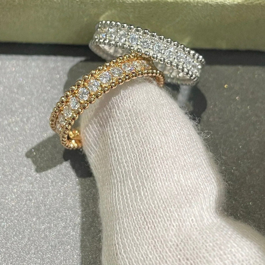 Lumi® PERLEE DIAMANT-ROSÉGOLD-RING