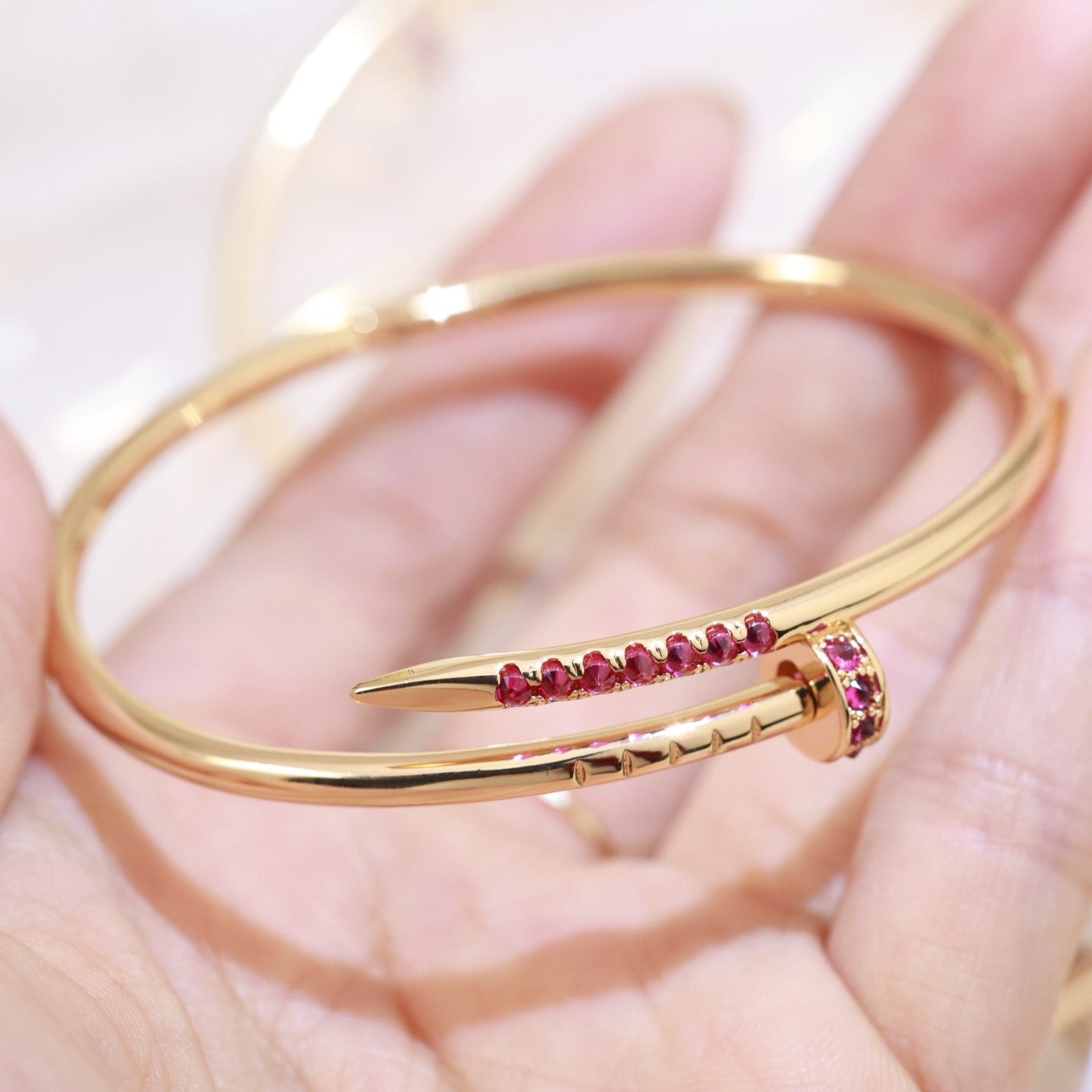 [Lumi]JUSTE BRACELET 2.5MM DIAMONDS NEW