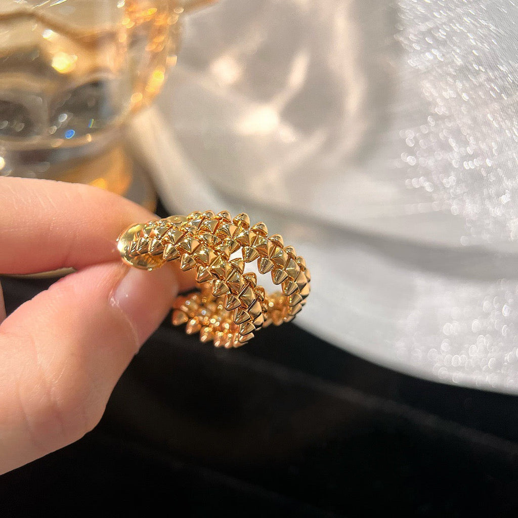 ¡®Lumi¡¯CLASH SMALL HOOP EARRINGS