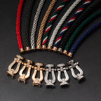 ¡®Lumi¡¯FORCE LARGE HORSESHOE FULL DIAMOND BRACELET GOLD