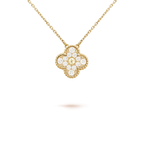 ¡®Lumi¡¯CLOVER 15MM DIAMOND SINGLE FLOWER NECKLACE
