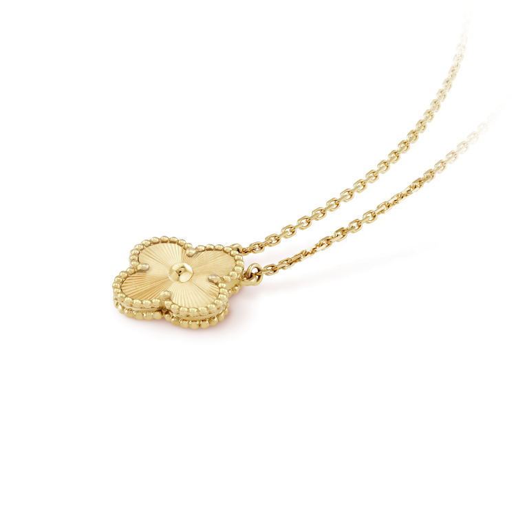 ¡®Lumi¡¯CLOVER 15MM LASER NECKLACE