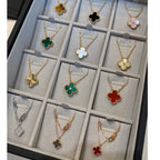 ¡®Imperial¡¯CLOVER 15MM LASER NECKLACE