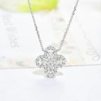 ¡®Lumi¡¯LOOP NECKLACE FULL MOTIF DIAMOND 16MM MULTIPLE COLORS