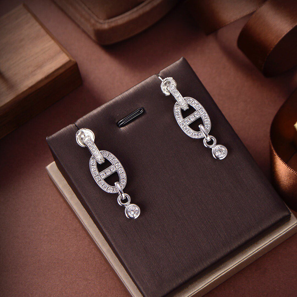 ¡®Lumi¡¯HM KETTEN-DIAMANT-OHRRINGE
