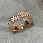 Lumi® KELLY RING AUS ROSA GOLD MIT DIAMANTEN