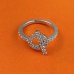 ¡®Lumi¡¯ECHAPPEE RING SILBER DIAMANT